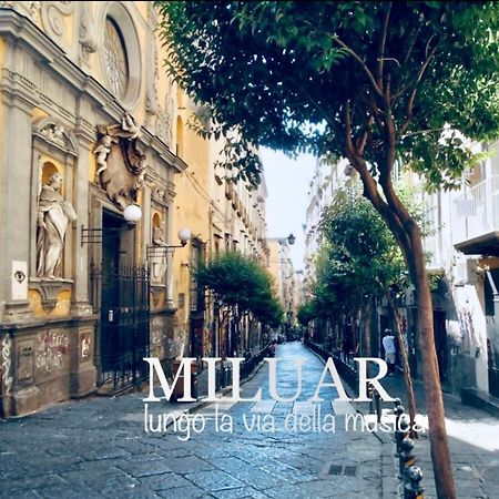 Bed and Breakfast Miluar - Centro Storico - Lungo La Via Della Musica Neapol Exteriér fotografie