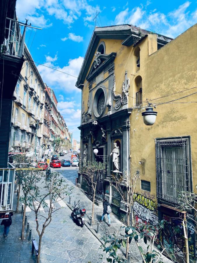 Bed and Breakfast Miluar - Centro Storico - Lungo La Via Della Musica Neapol Exteriér fotografie